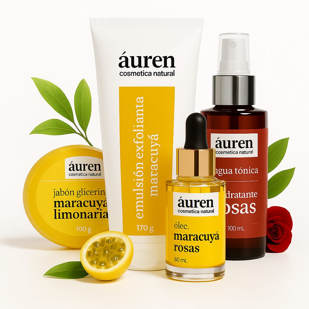 KIT AMA-T CUIDADO FACIAL MARACUYA - Áuren Cosmética